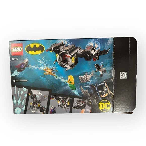 Lego 76116 Batman Bardon and the underwater clash-set 99% only minifigure is Bat - Picture 10 of 11